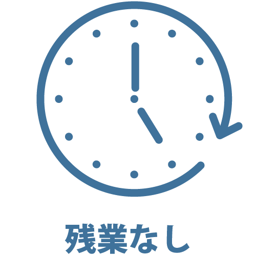 残業なし